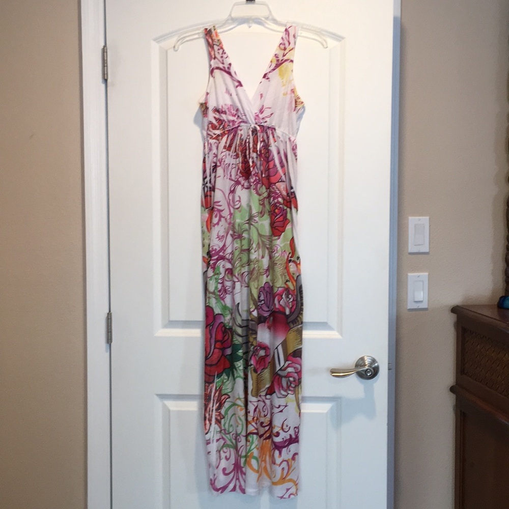 🌸 Cute Flower Print Dress
